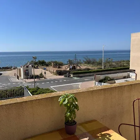 Joli Duplex Avec Vue Sur Mer, 2 Ou 3 Couchages, Clim, 50m De La De Lxcrab8 公寓 波尔蒂拉盖